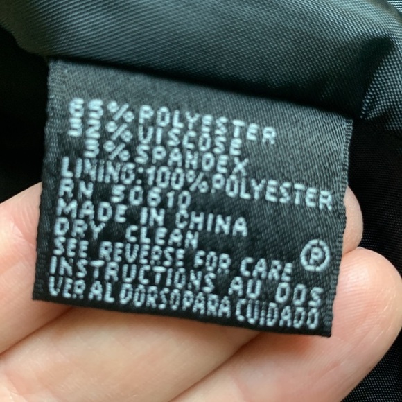 Anne klein vintage tailored plaid blazer size 2 - Picture 8 of 10